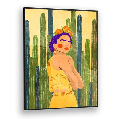 Poster met dieren in zachte kleuren