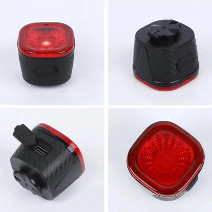 Set LED fietslampjes met klikbevestiging