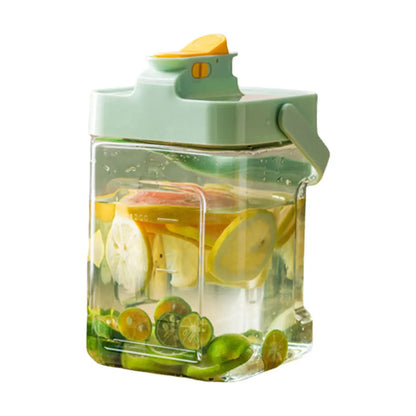 Drankdispenser met houten voet – Stabiel en stijlvol