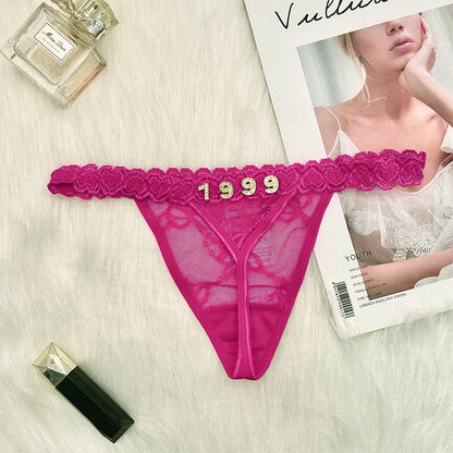 String met neonprint en naam – Opvallende en trendy look