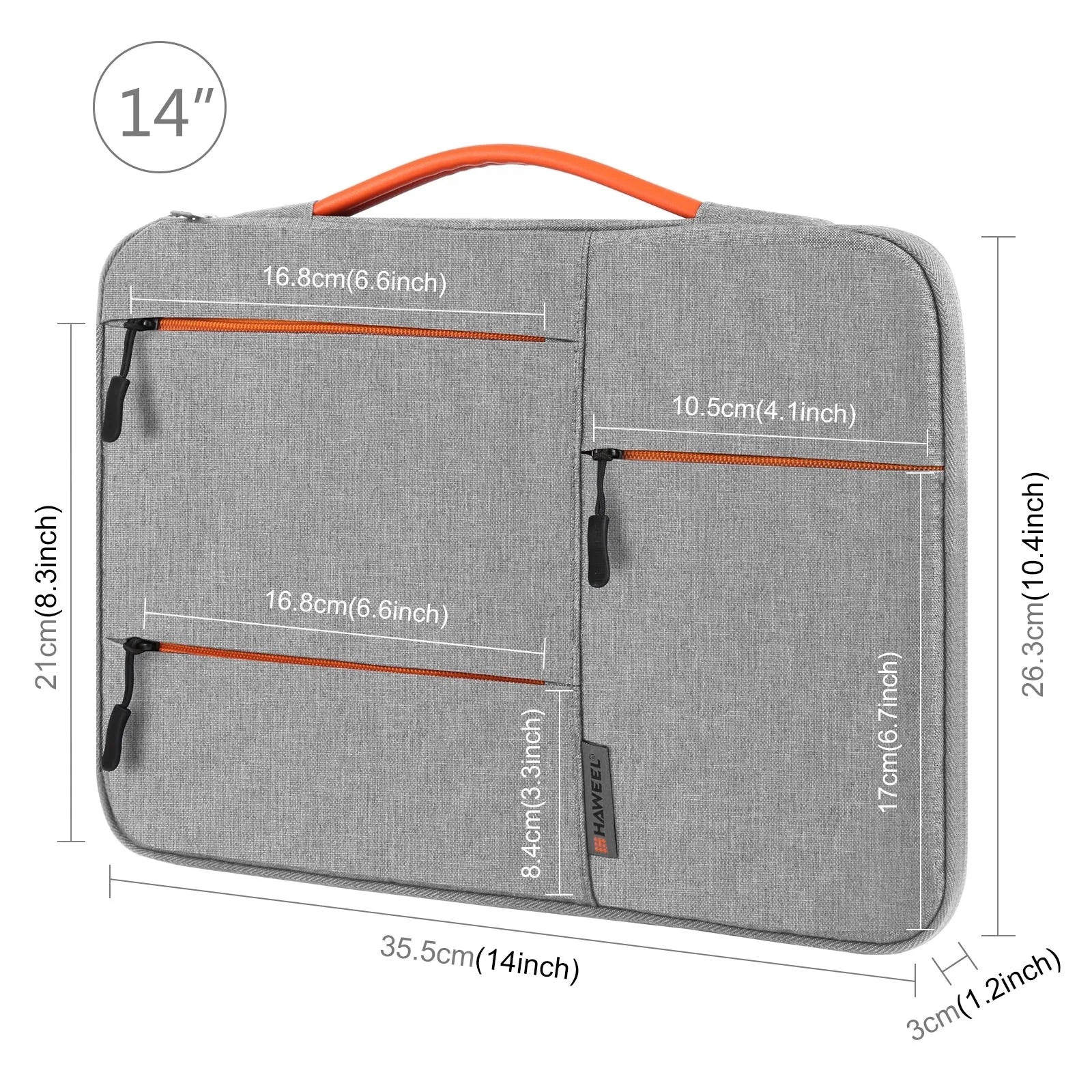 Laptop tas met verstelbare compartimenten – Flexibele opbergruimte