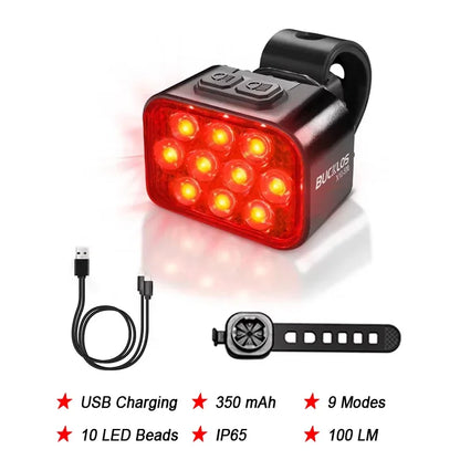 Fietslamp LED met extra reflectie