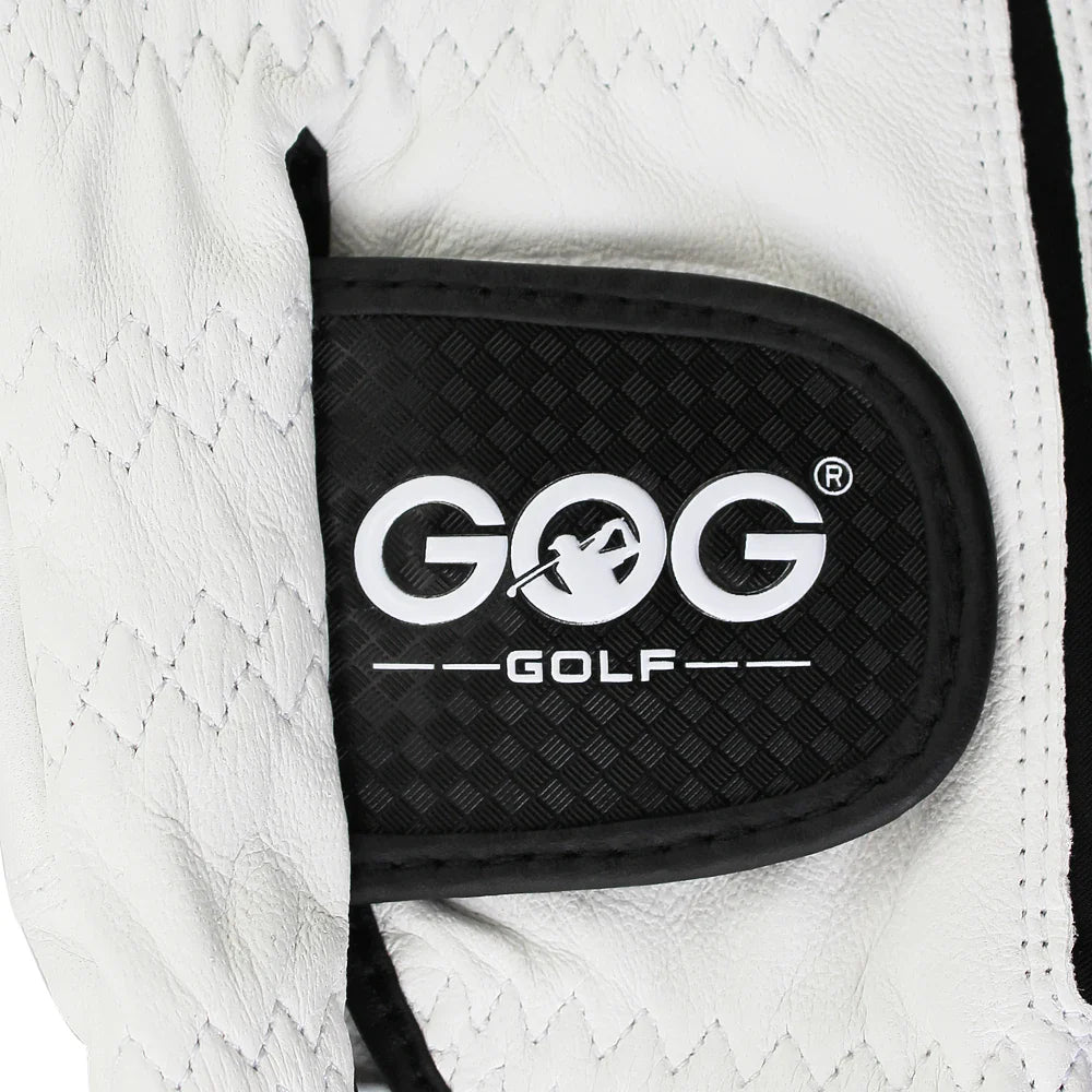 Stevige grip met leren handschoenen voor heren