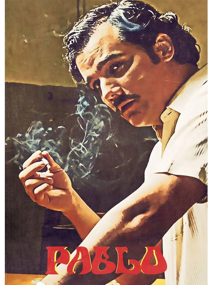 Poster in beige en zandtinten