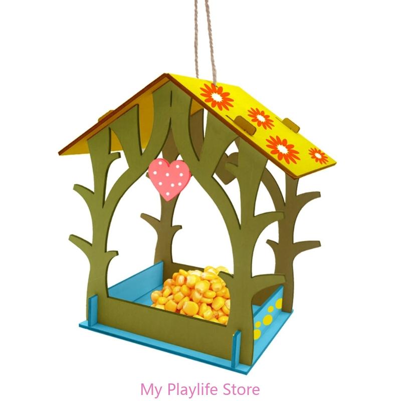 Action vogelhuisje met bloemenprint – Creatieve afwerking