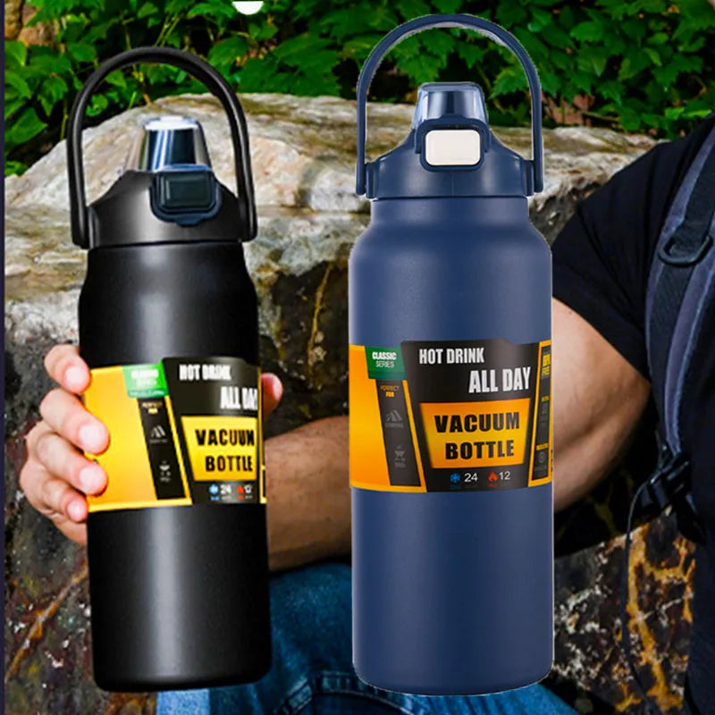 Thermosfles met sportdop – Ideaal voor fitness