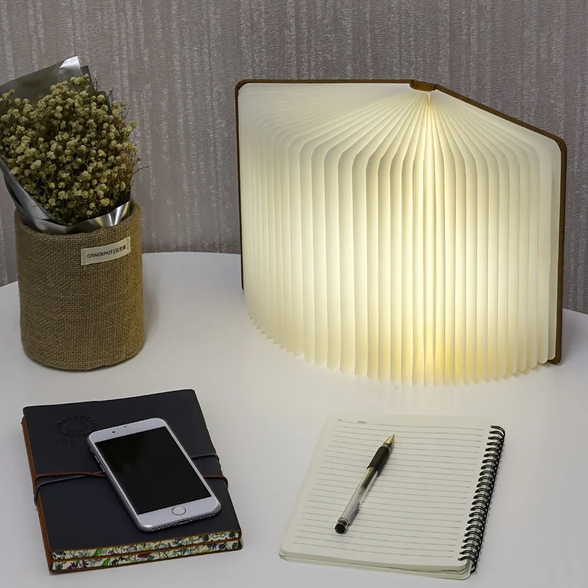 Nachtkastlamp met gouden accenten – Voor extra flair
