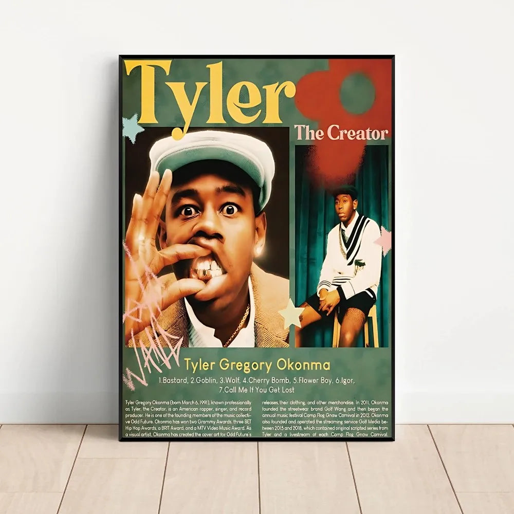Poster met typografie – Eenvoudig en krachtig