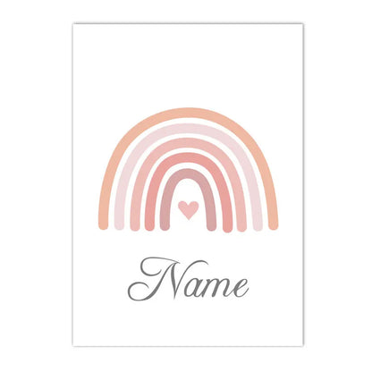 Abstracte poster in neutrale kleuren