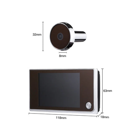 Draadloze video deurbel met HD camera