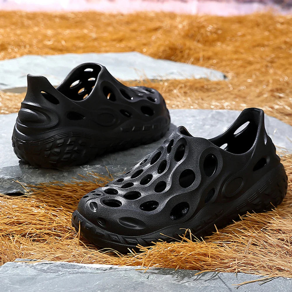 Trendy zomerse schoenen heren met slip-on sluiting