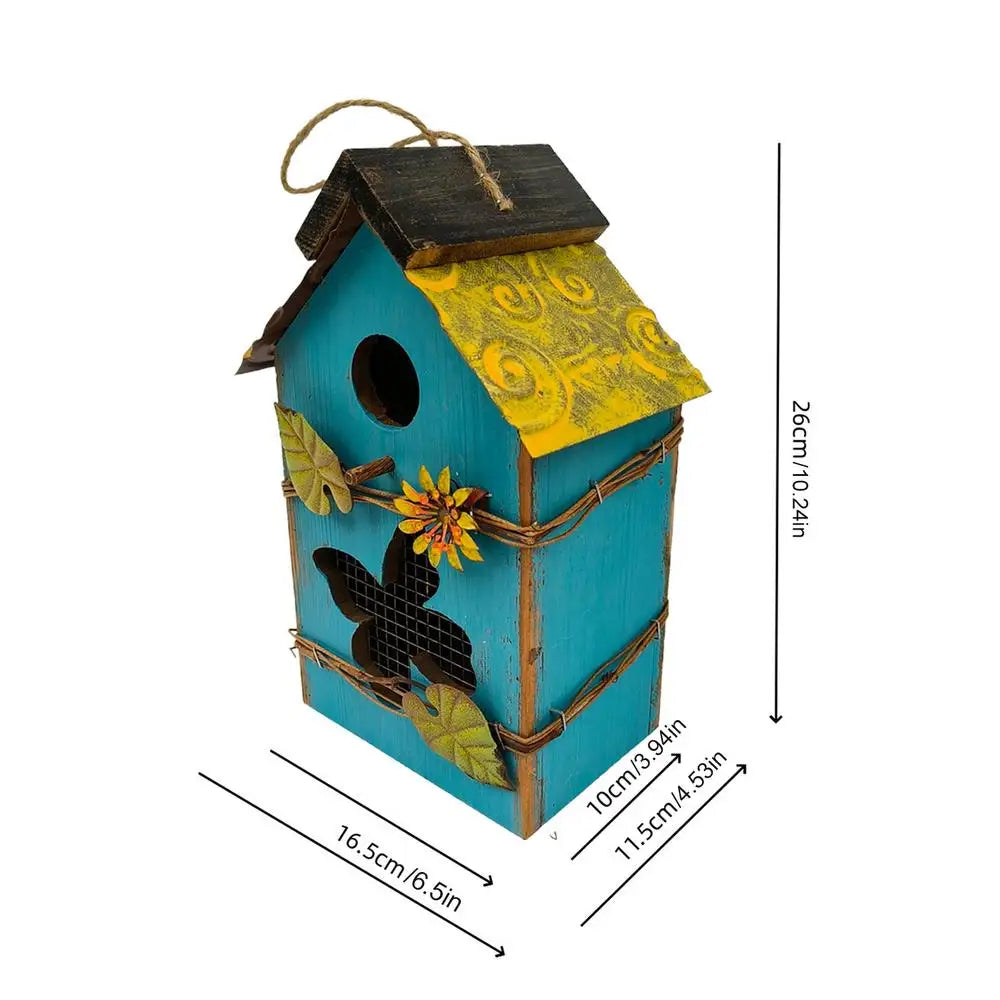 Decoratief vogelhuisje – Mooi én nuttig