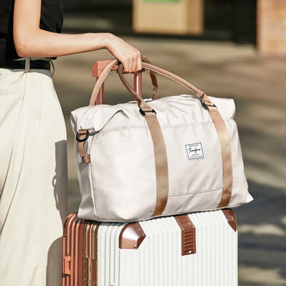 Draagtassen met festivalstijl print