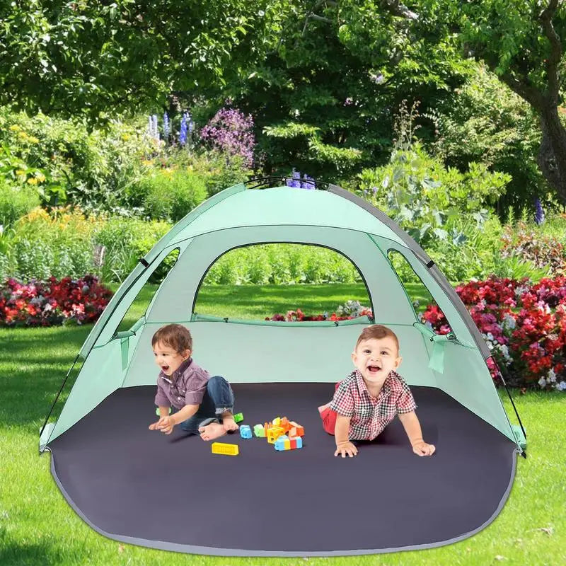Pop-up tent met grondzeil – Geen vocht van onderen