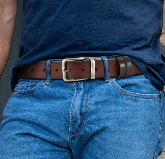Riem heren met rechte randen en minimal design