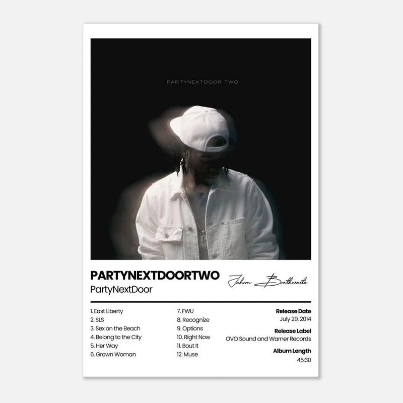 Grote posters met rustige uitstraling