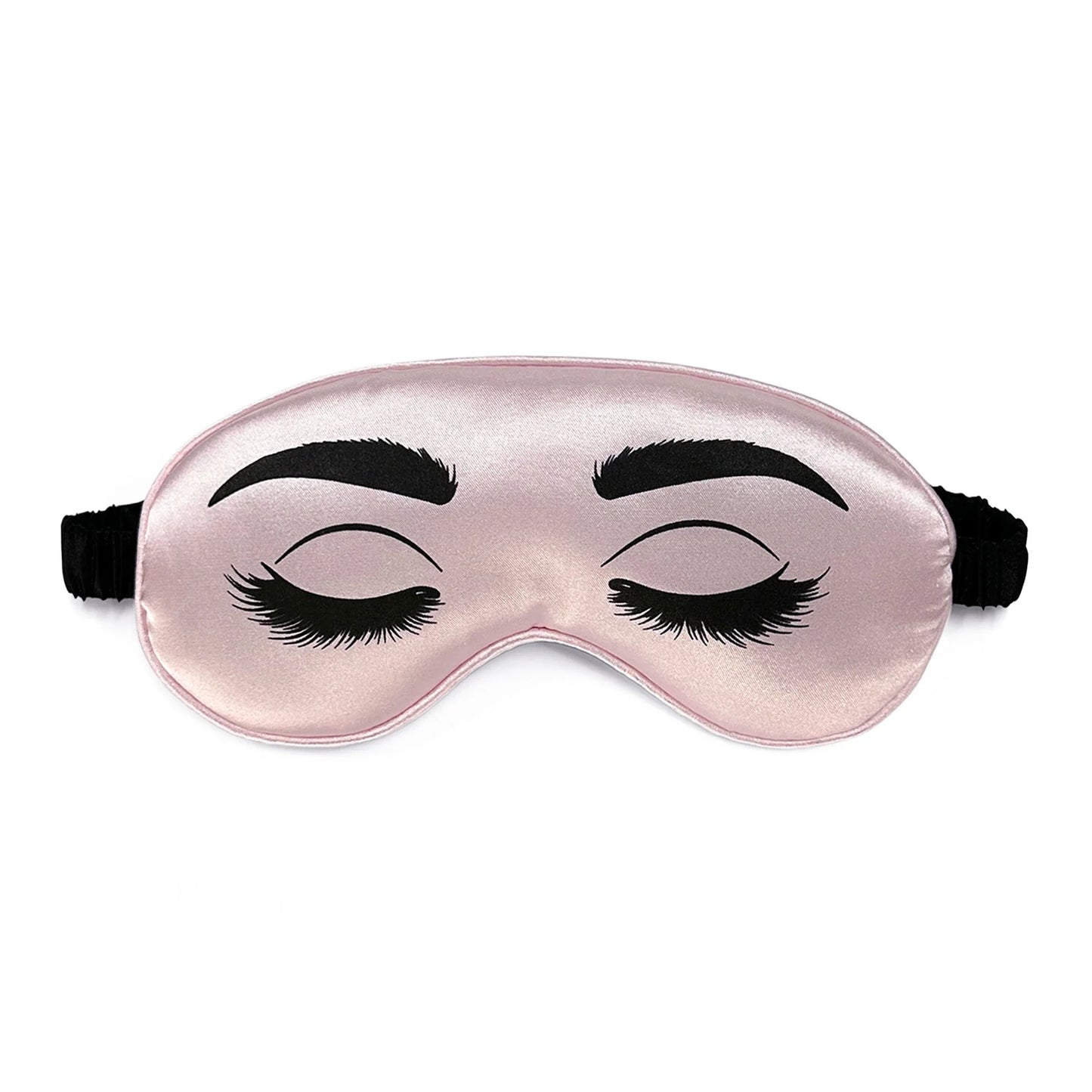 Slaapmasker met satijnen afwerking