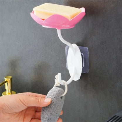 Zeep houder voor wastafelrand – Compact en netjes