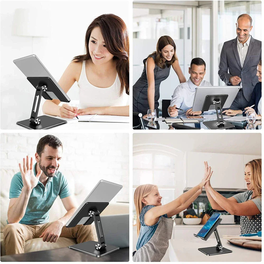 Laptop standaard met verstelbare breedte