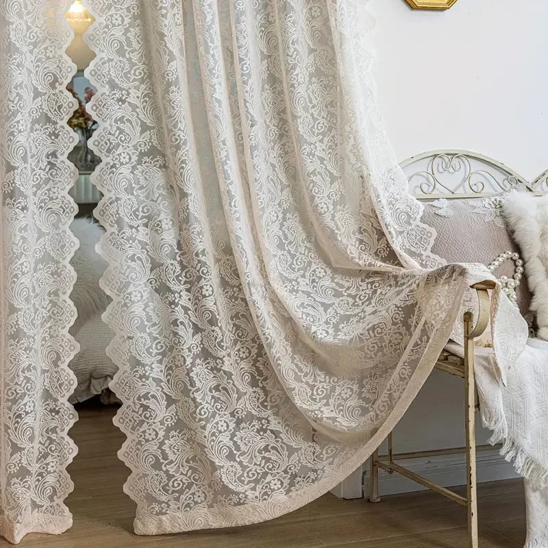 Gordijn voor deur met ringen – Eenvoudig op te hangen