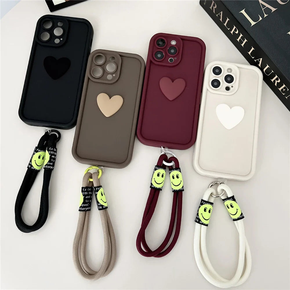 Minimalistisch telefoon hoesje iPhone 15