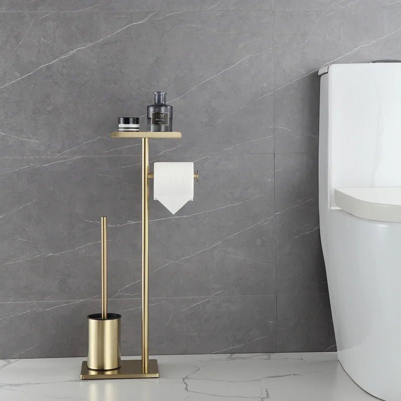Toiletborstel in kunststof houder – Licht en betaalbaar
