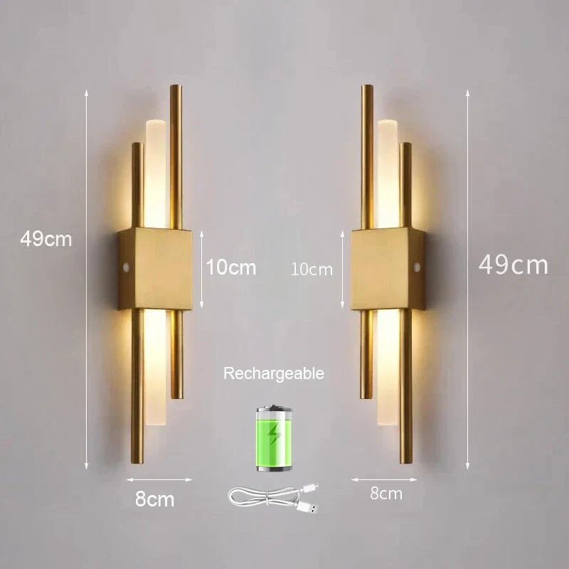 Wandlamp batterijen met draaibare kop – Richtbaar licht