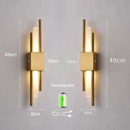Wandlamp batterijen met draaibare kop – Richtbaar licht