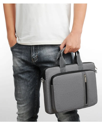 Laptoptas dames met elegante stiksels – Verfijnde afwerking