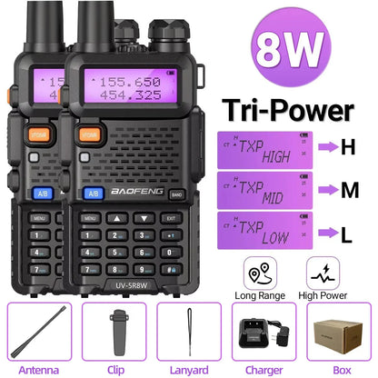 Walkie talkie met LED-licht – Voor spannende avonturen