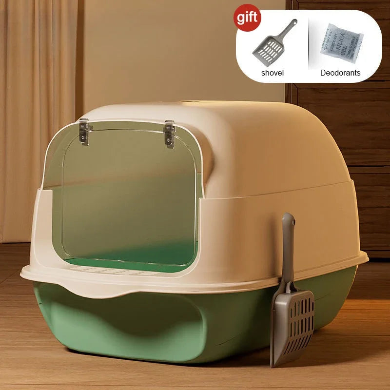 Zelfreinigende kattenbak met sensor – Slim en hygiënisch