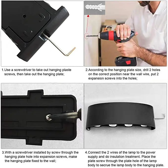 Karwei wandlamp op batterijen met sfeerlicht – Warme uitstraling
