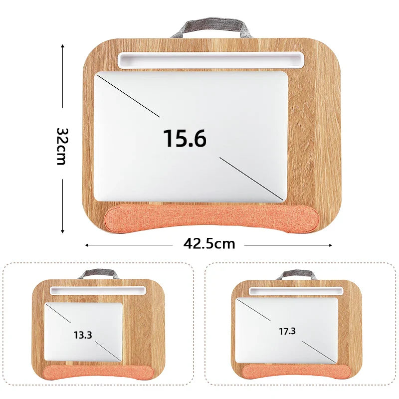 Compact schootdienblad met stijlvolle print