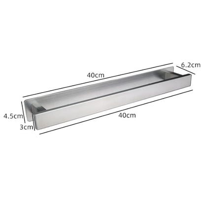 Badkamer handdoekenrek met spiegelframe – 2-in-1 oplossing