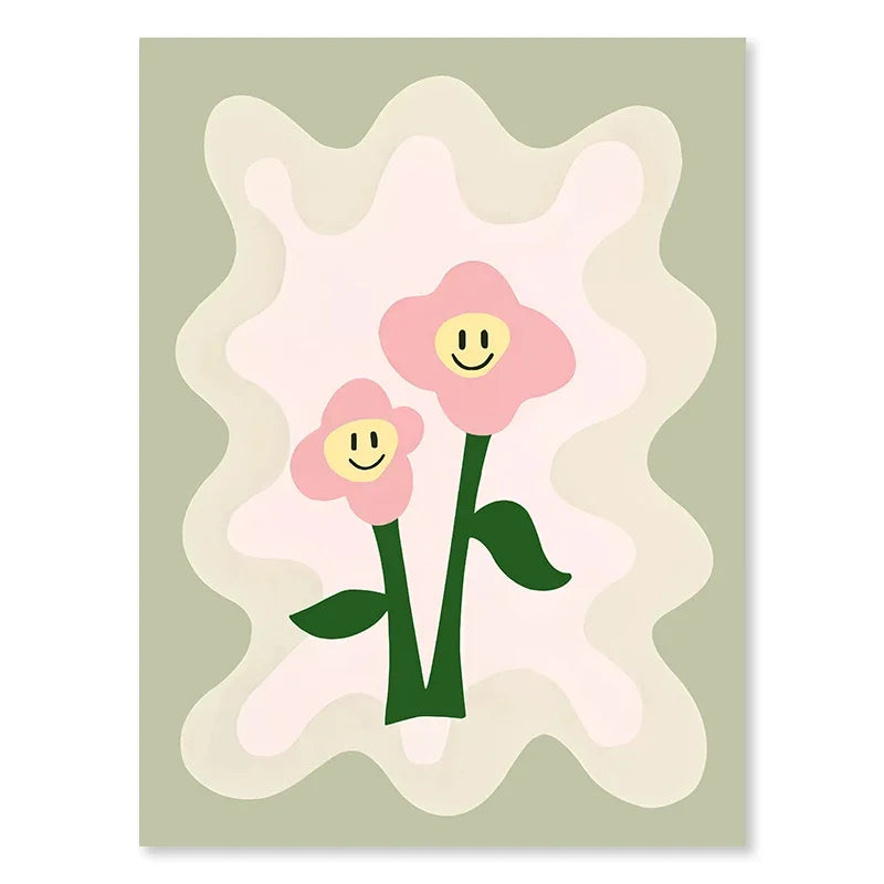 Kunstposter met moderne flair