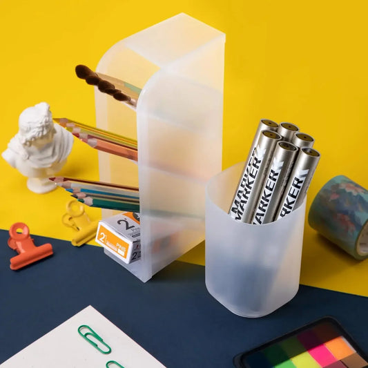 Handige desk organizer met clipvak