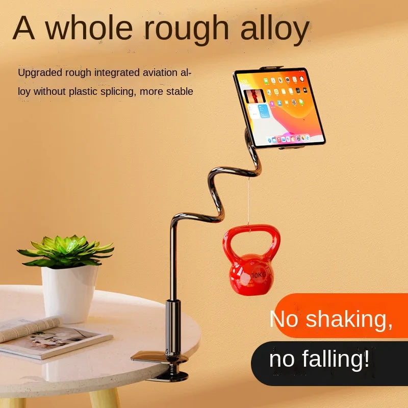 Bevestigbare houder voor smartphone aan bed of bureau