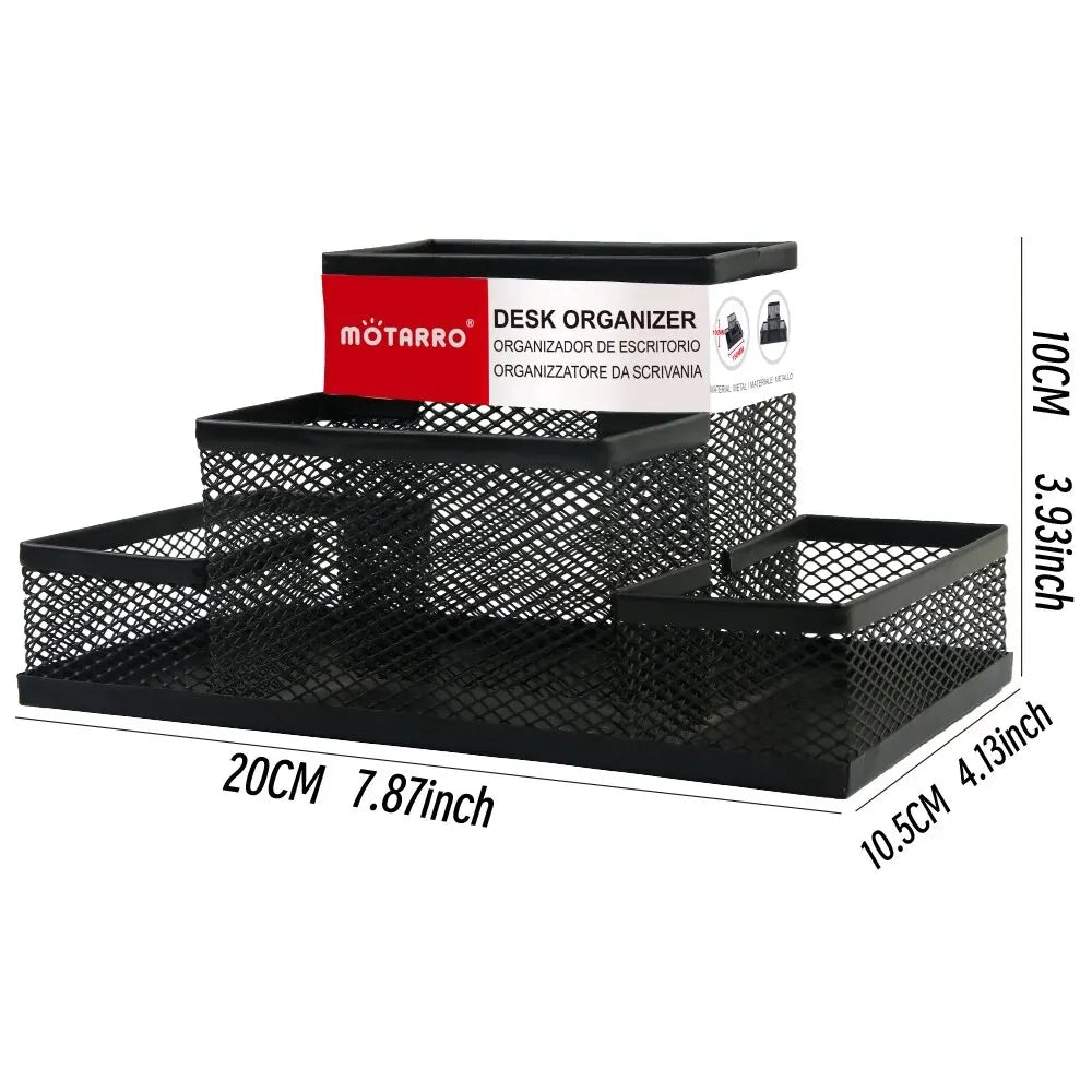 Draaibare desk organiser met 360 graden bereik