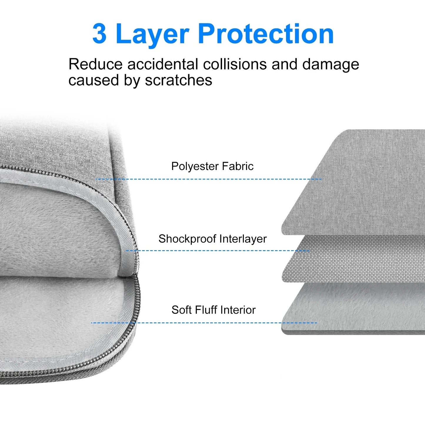 Laptop tas met verstelbare schouderband – Comfortabele pasvorm