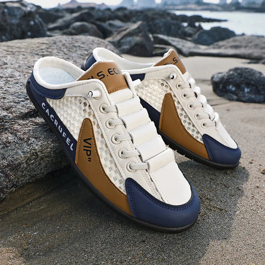 Comfortabele sandalen met klittenband voor heren