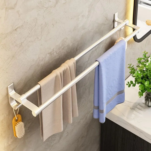 Wit badkamer handdoekrek modern – Rustige uitstraling
