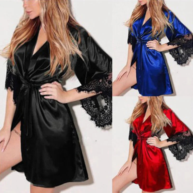 Ochtendjas voor dames - zijdezachte elegantie voor een ontspannen ochtend