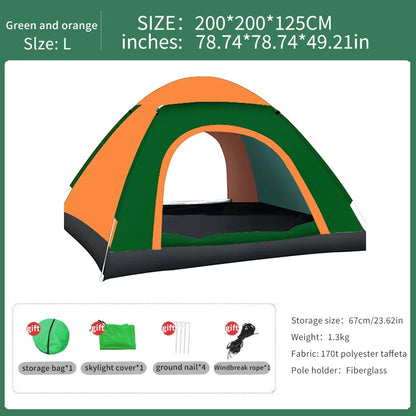 Pop up tent voor backpackers – Licht en compact