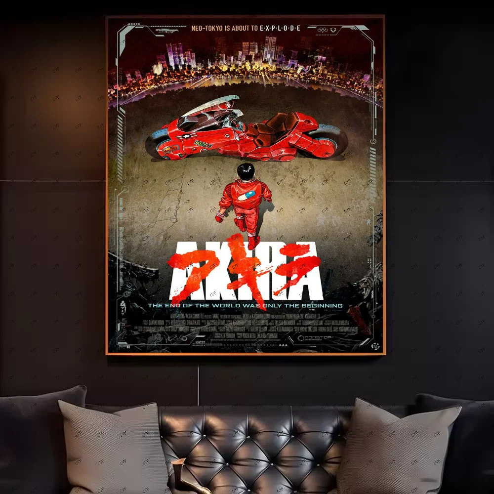 Stadsposter met skyline design