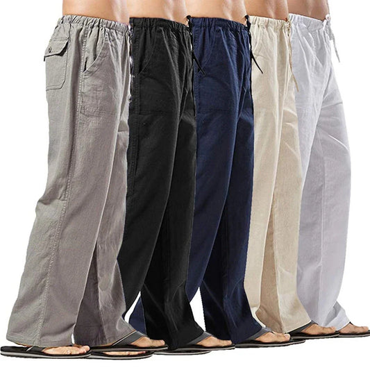 Natuurlijke linnenmix broek heren – Duurzaam en ademend