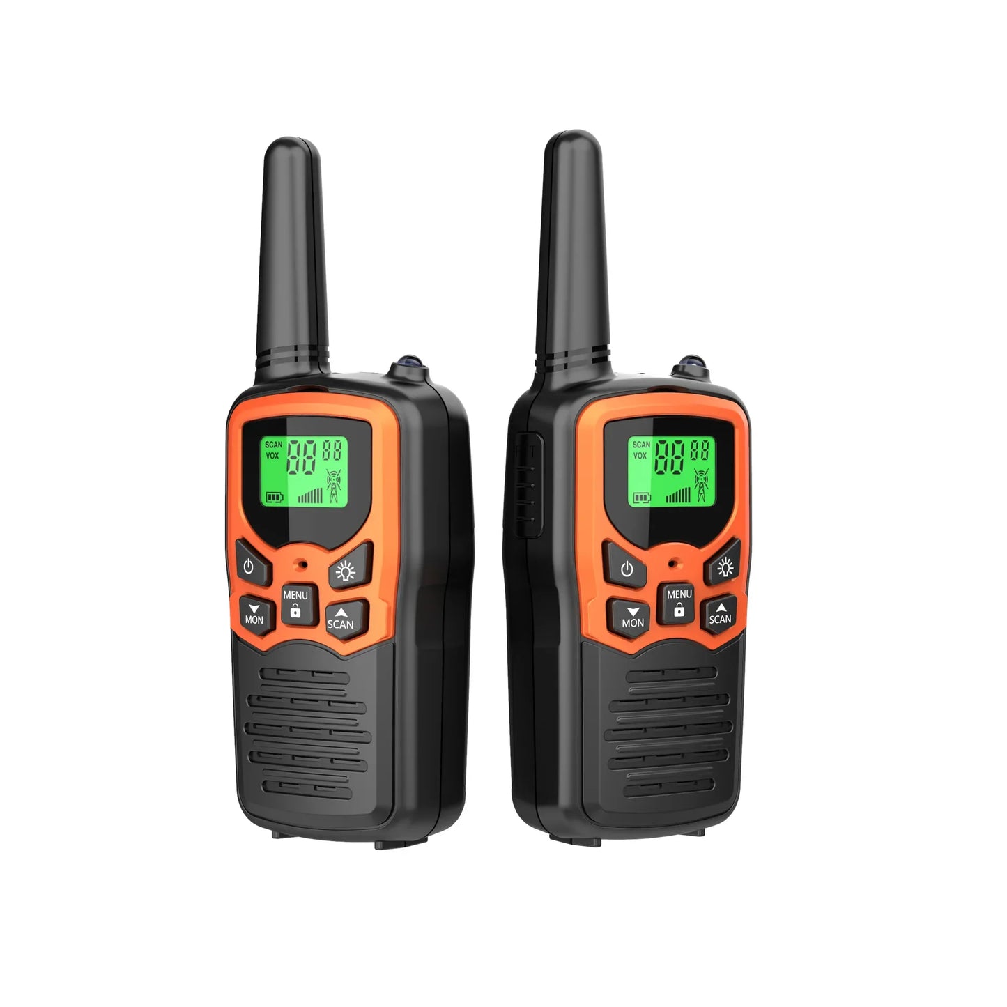 Professionele walkie talkie met kanaalbeveiliging