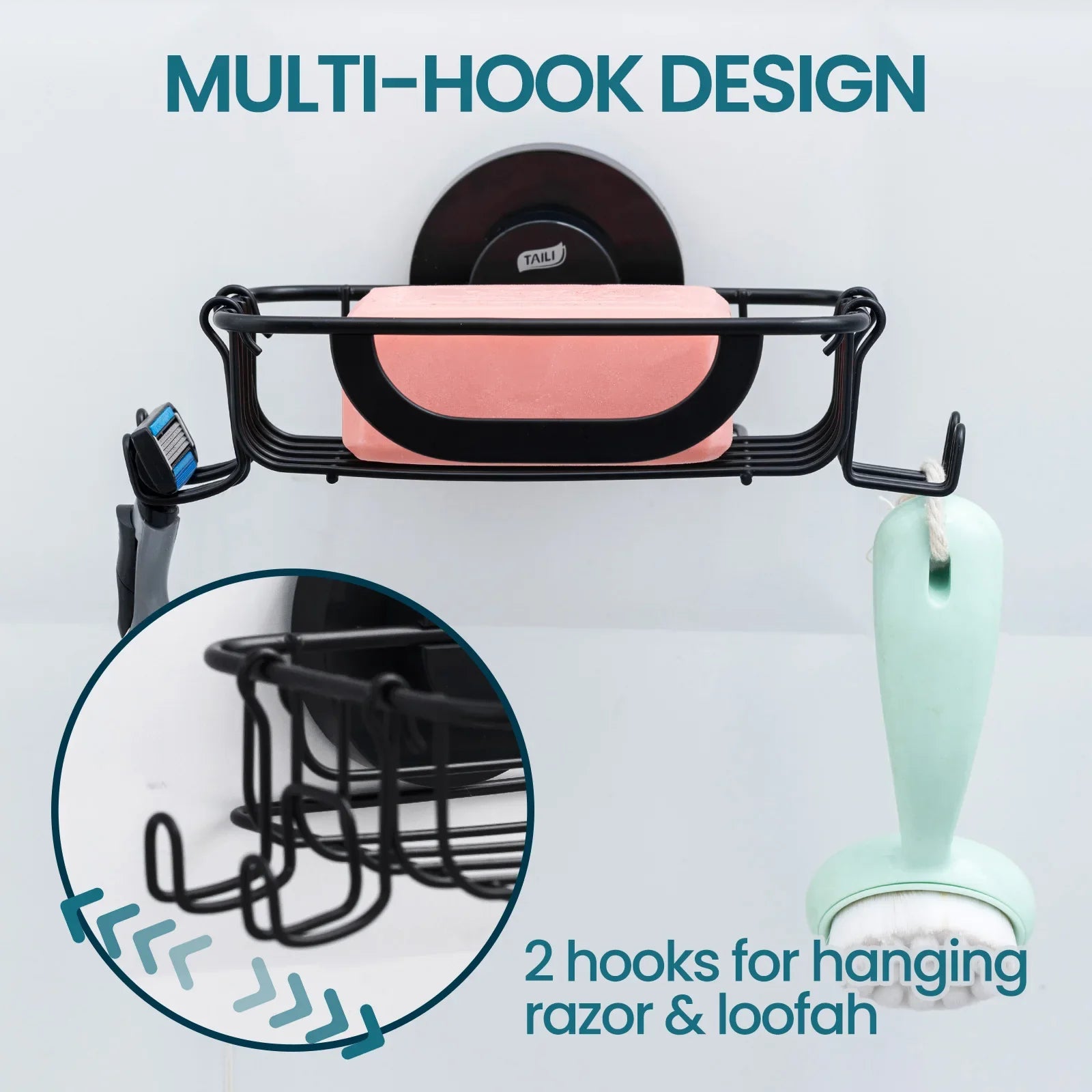 Zeephouder keramiek rond model – Elegant en compact