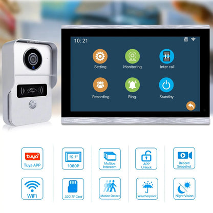 Deurbel met scherm en videoverbinding – Geen telefoon nodig