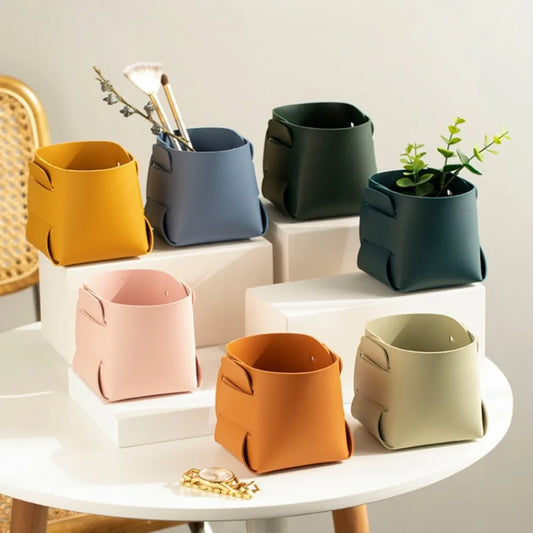 Transparante desk organizer – Zicht op al je spullen