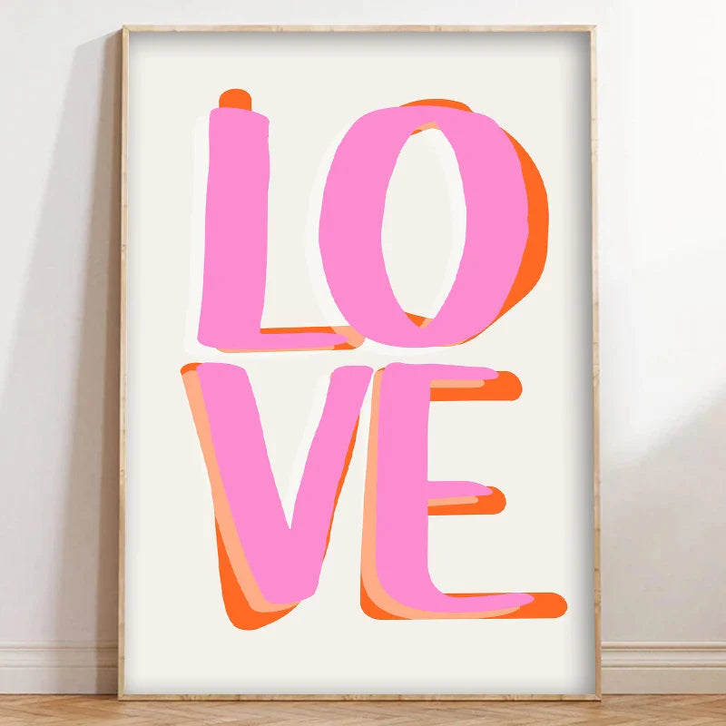 Abstracte poster in neutrale kleuren